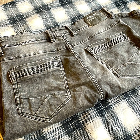 💕2 for $9 💕 | PROJEK RAW | Charcoal Wash Shorts | 34” - Picture 2 of 4